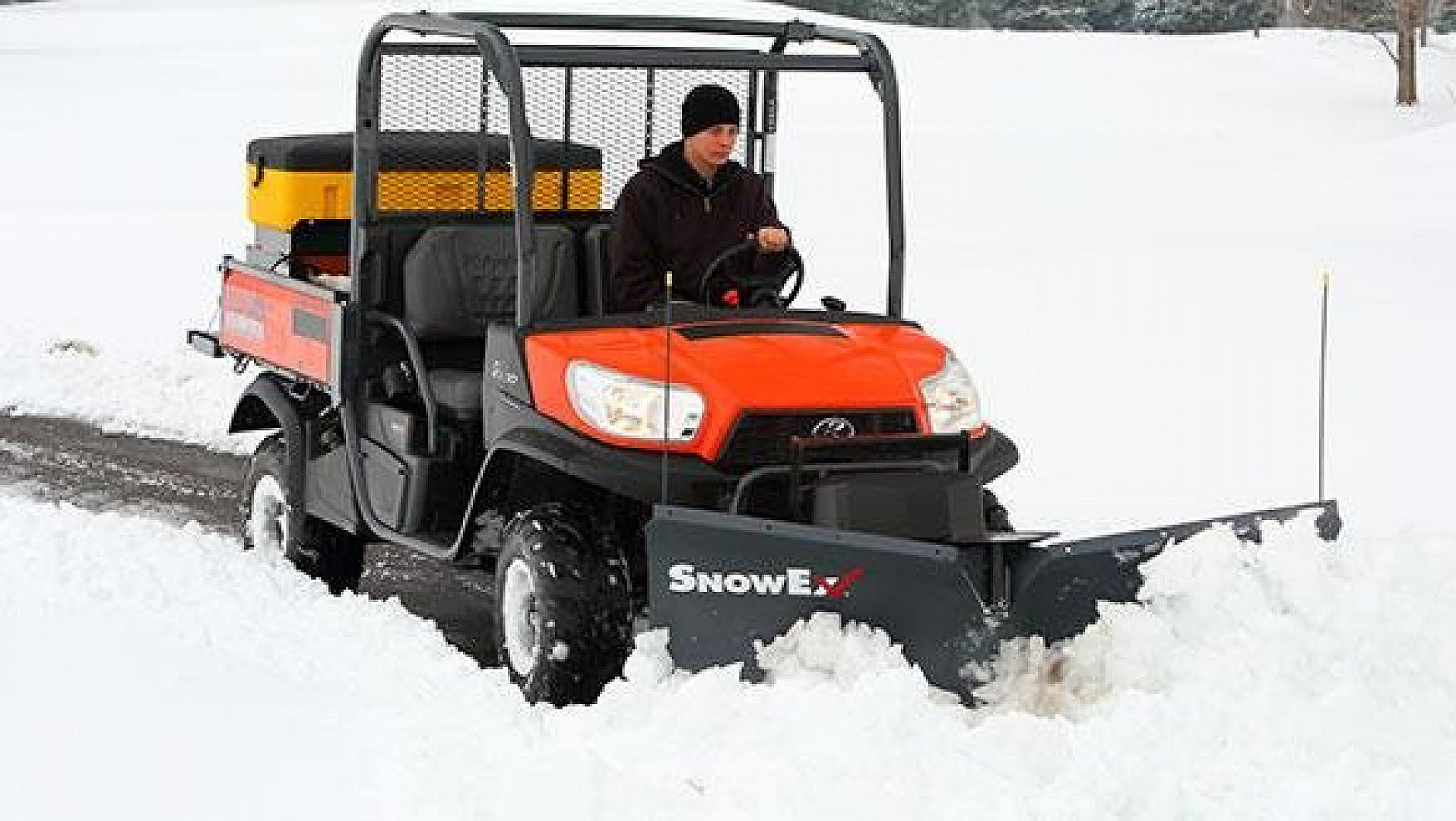New 2026 SnowEx Heavy-Duty UTV Side-by-Side V-Plow Snow Plow