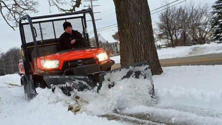 New 2026 SnowEx Heavy-Duty UTV Side-by-Side V-Plow Snow Plow