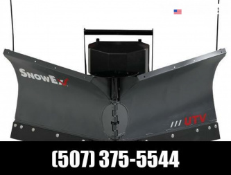 New 2024 SnowEx Heavy-Duty UTV Side-by-Side Full Hydraulic V-Plow Snow Plow