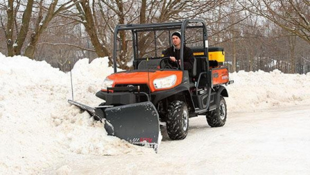 New 2026 SnowEx Heavy-Duty UTV Side-by-Side V-Plow Snow Plow