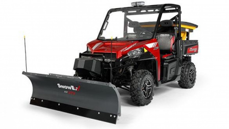 New 2024 Snow Ex Heavy-Duty UTV Straight Blade Plow Snow Plow