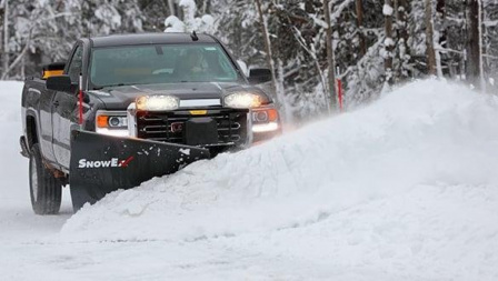 New 2026 SnowEx 9'6" Mild Steel HDV V-Plow Snow Plow