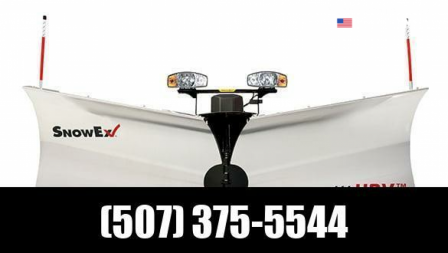 New 2024 SnowEx 9'6  Stainless Steel HDV Heavy Duty V-Plow Snow Plow