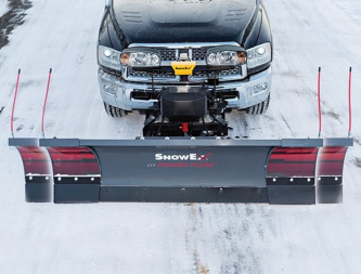 New 2024 SnowEx 8611PP 8'6 -11' Expandable Wing Snow Plow