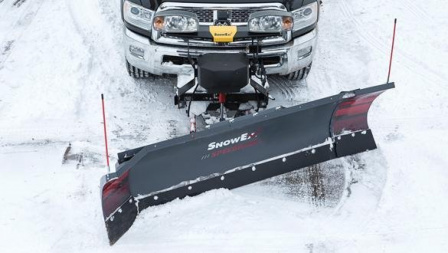 New 2024 StowEx 8600 SpeedWing 8'6" Mechanical Wing Truck Snow Plow
