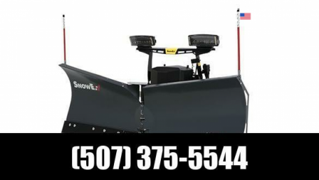 New 2026 SnowEx 7'6  Mild Steel RDV 1/2 Ton V-Plow Snow Plow