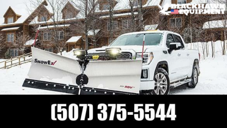 New 2026 SnowEx 7'6" Stainless Steel RDV 1/2 Ton V-Plow Snow Plow