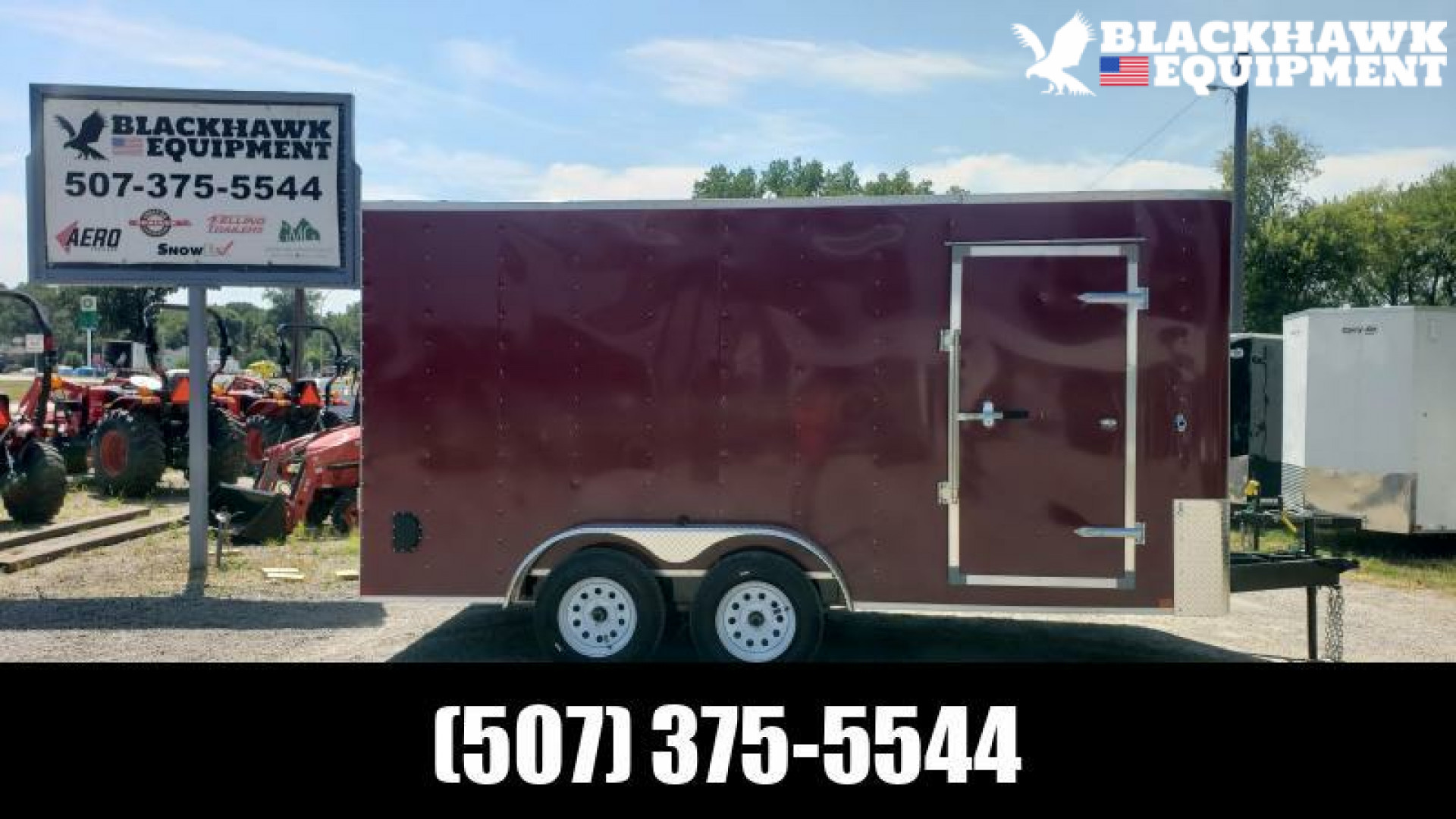 7×16 Enclosed Cargo Trailer