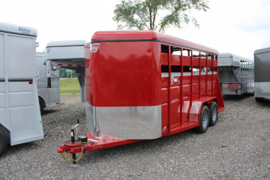 New 2026 Valley Trailers 16' STOCK ENCLOSED TRAILER 48907 Cargo / Enclosed Trailer