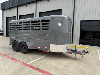 New 2025 Delco Trailers S616 Stock / Stock Combo Trailer