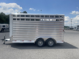 New 2025 Merhow Trailers SS STK 6916 BP Stock / Stock Combo Trailer