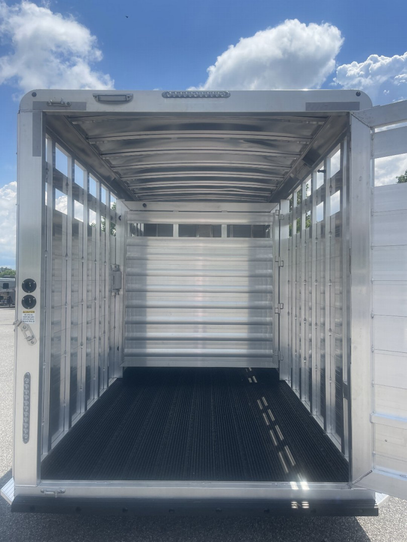 New 2025 Merhow Trailers SS STK 6916 BP Stock / Stock Combo Trailer