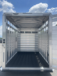 New 2025 Merhow Trailers SS STK 6916 BP Stock / Stock Combo Trailer