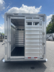 New 2025 Merhow Trailers SS STK 6916 BP Stock / Stock Combo Trailer