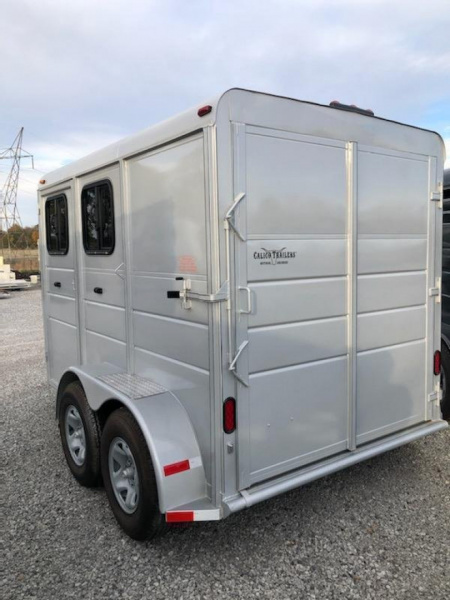 New 2025 Calico Trailers 2H BP Horse Trailer