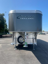 New 2025 Cimarron Trailers Lonestar GN Livestock Trailer