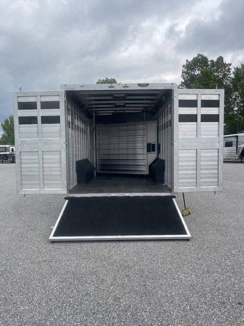 New 2025 Merhow Trailers 8010 RWS- STOCK COMBO Stock / Stock Combo Trailer