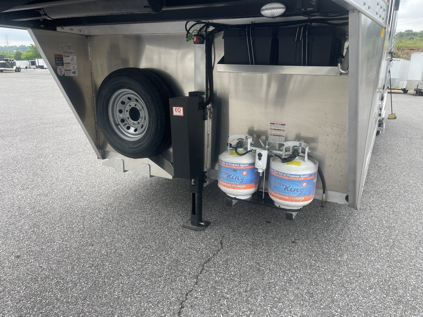 New 2025 Merhow Trailers 8010 RWS- STOCK COMBO Stock / Stock Combo Trailer