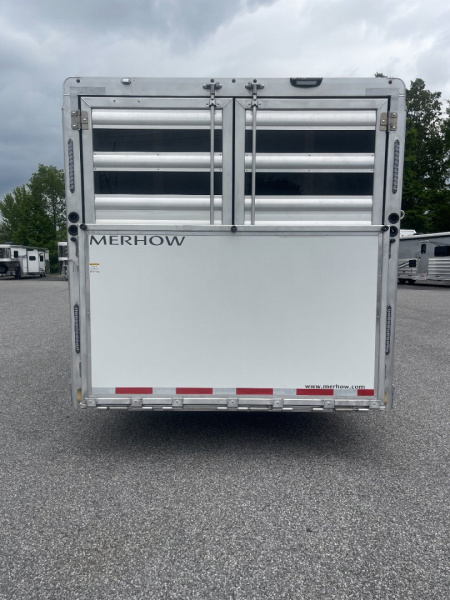 New 2025 Merhow Trailers 8010 RWS- STOCK COMBO Stock / Stock Combo Trailer