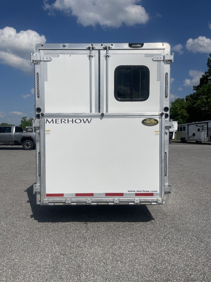 Used 2025 Merhow Trailers 7309 RK-S Horse Trailer