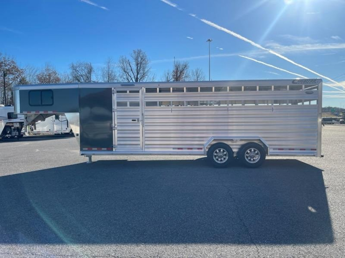 New 2025 Cimarron Trailers LS24G-RTG Stock / Stock Combo Trailer