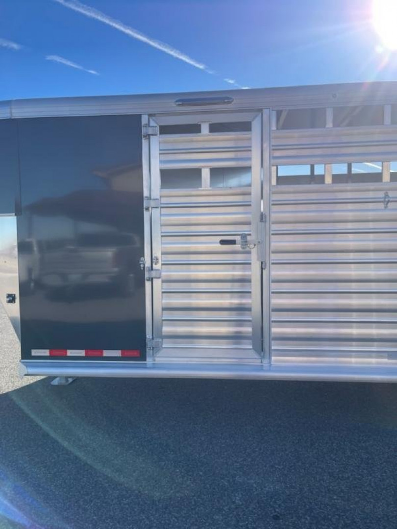 New 2025 Cimarron Trailers LS24G-RTG Stock / Stock Combo Trailer