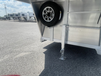 New 2025 Cimarron Trailers LS24G-RTG Stock / Stock Combo Trailer