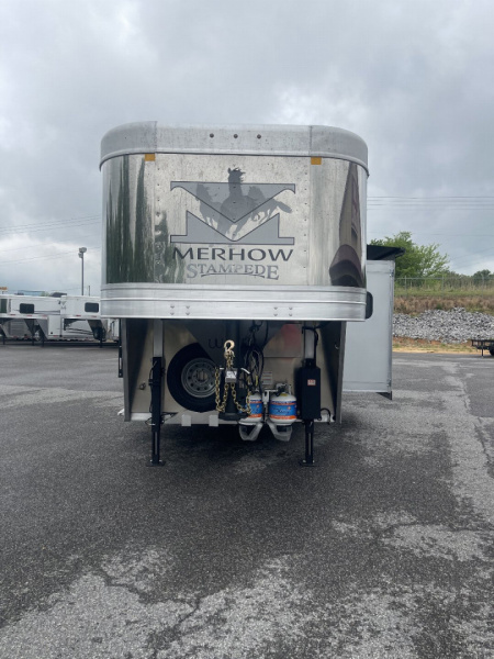 New 2025 Merhow Trailers 8314-B RWS Horse Trailer