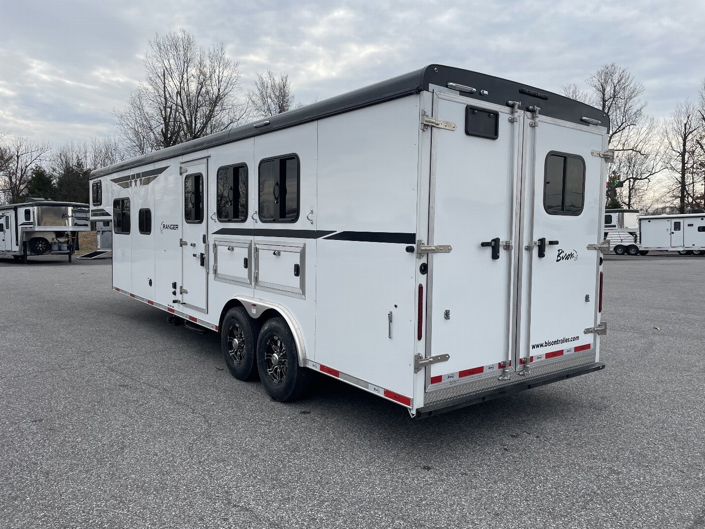 New 2025 Bison Trailers Horse Trailer RG8311B