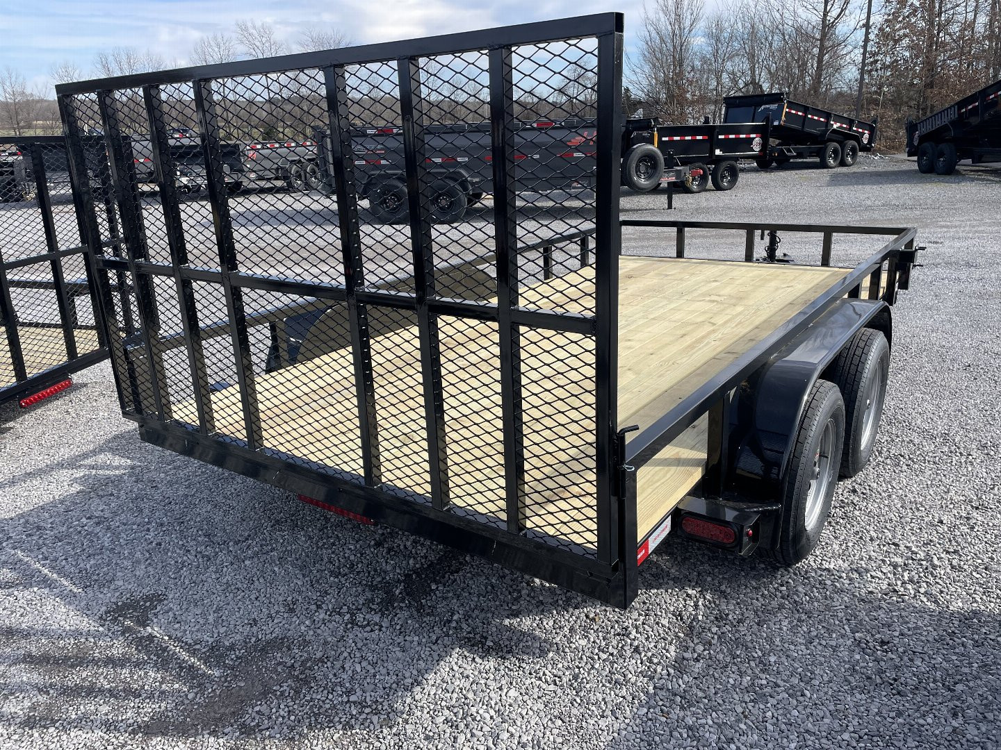 New 2025 Lawrimore 83" x14' UTILITY Utility Trailer
