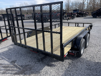New 2025 Lawrimore 83" x14' UTILITY Utility Trailer