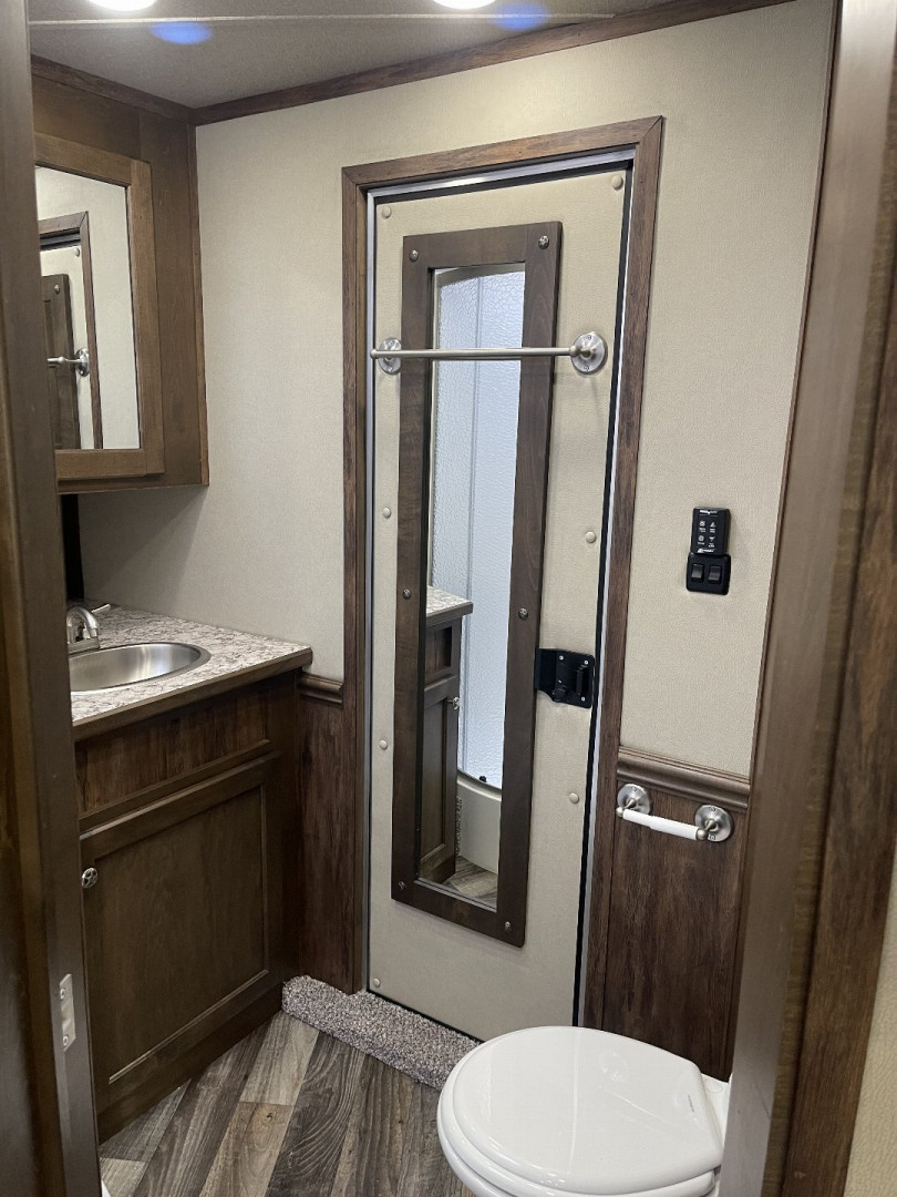 New 2025 Merhow Trailers 8314-B RWS Horse Trailer