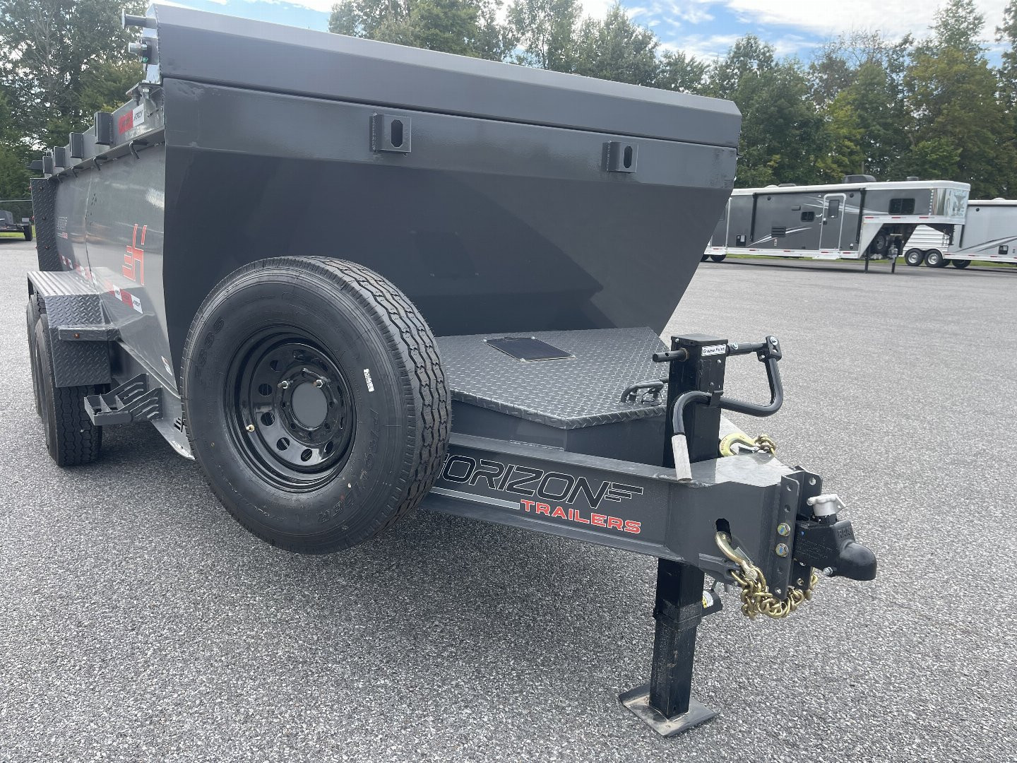 New 2025 HORIZON TRAILERS HZ7 - 14' Dump Trailer