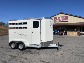 New 2025 Merhow Trailers HORSE 2 BP STOCK Horse Trailer