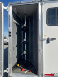 New 2024 Merhow Trailers 7309 RK-SLIDE Horse Trailer