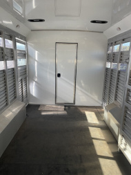 New 2025 Bison Trailers TH81315B.S. ST COMBO Horse Trailer