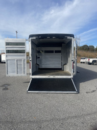 New 2025 Bison Trailers TH81315B.S. ST COMBO Horse Trailer