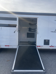 New 2025 Bison Trailers TH81315B.S. ST COMBO Horse Trailer