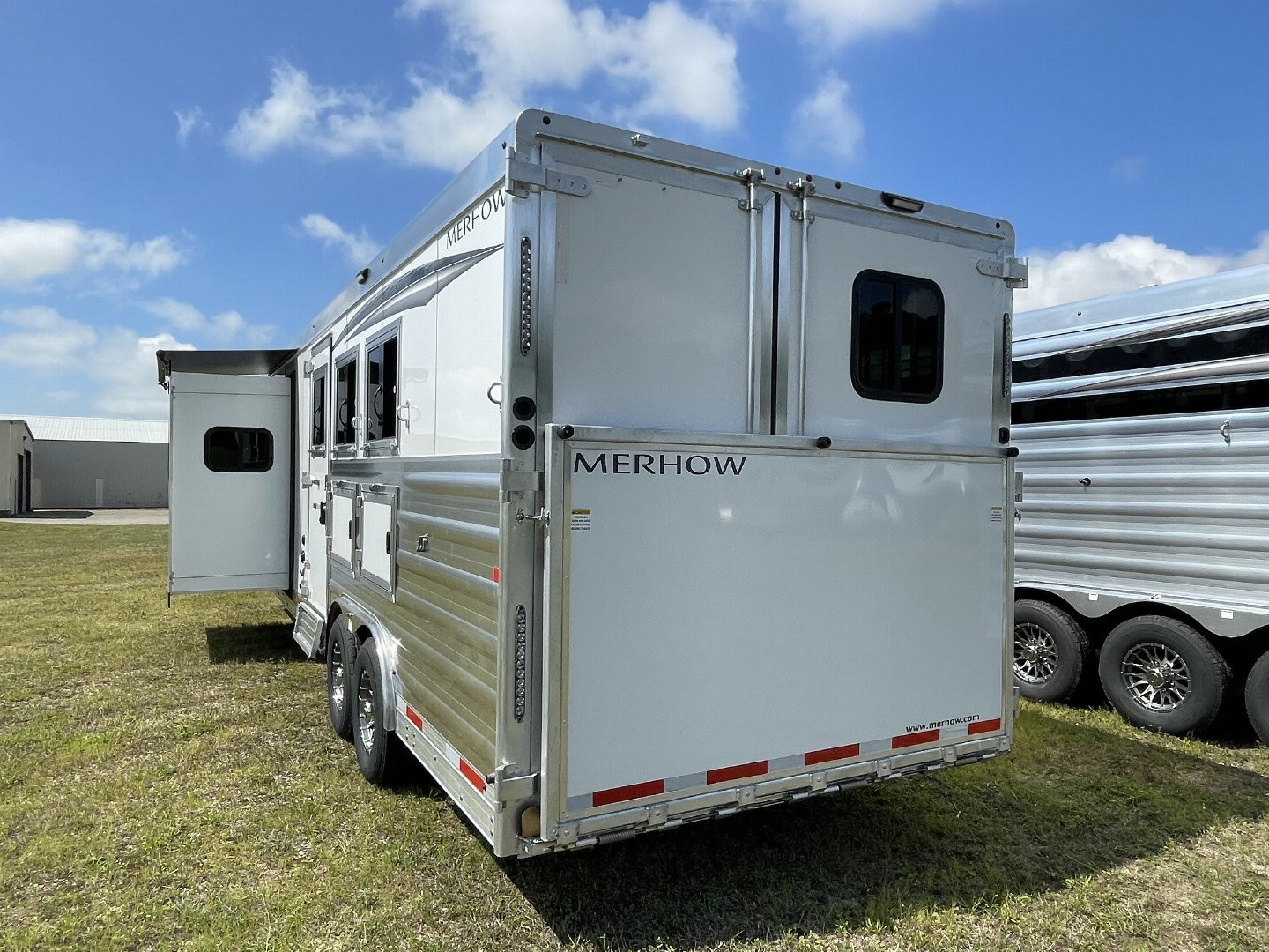 New 2025 Merhow Trailers 8313 RWS Horse Trailer