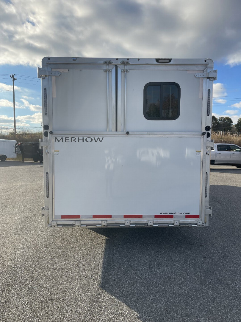 New 2025 Merhow Trailers 8313 RWS Horse Trailer