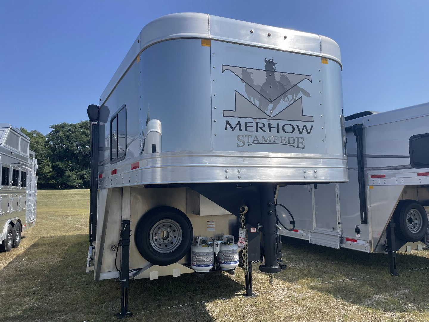New 2025 Merhow Trailers 8312-A RKS Horse Trailer
