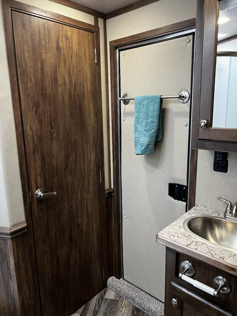 New 2025 Merhow Trailers 8316-A RWS Horse Trailer