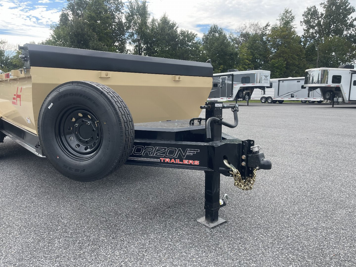 New 2025 HORIZON TRAILERS LZ7 - 16' Dump Trailer