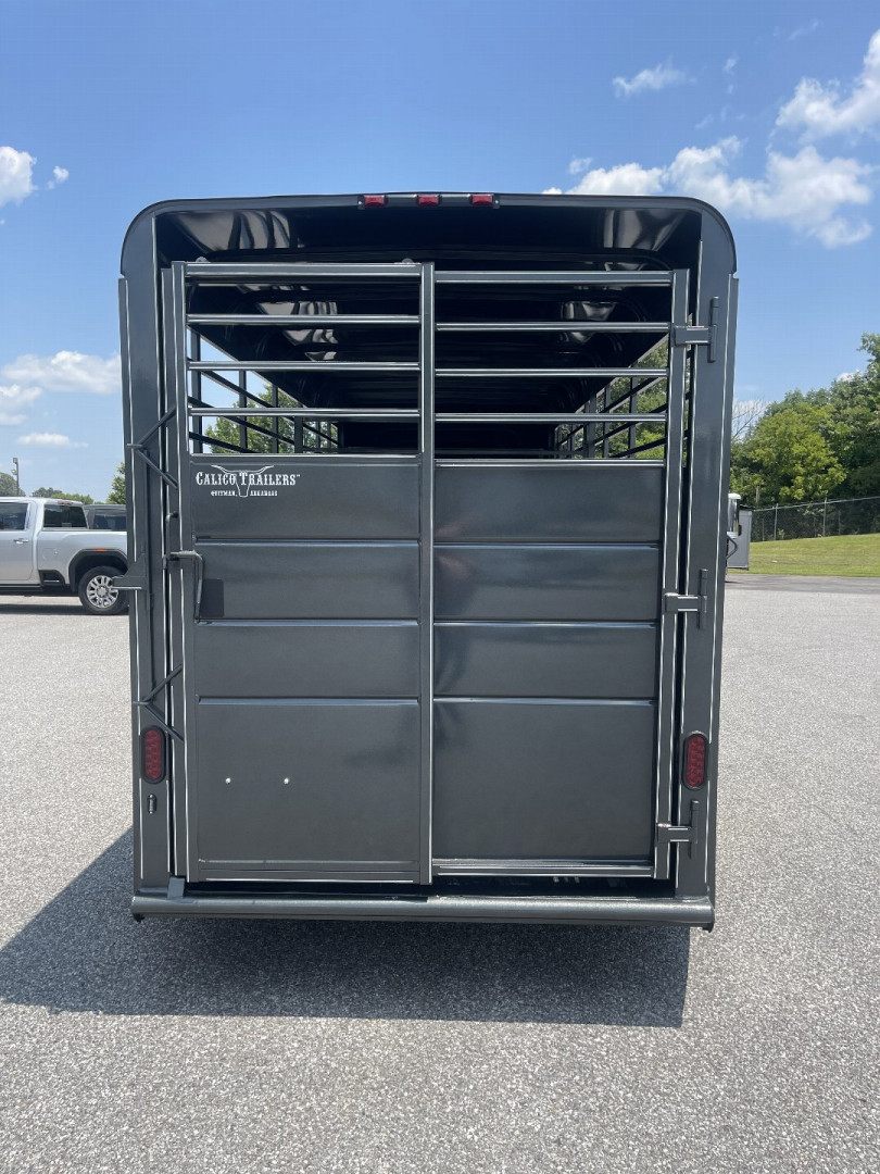 New 2024 CALICO TRAILERS 16x6x7' GN Stock / Stock Combo Trailer