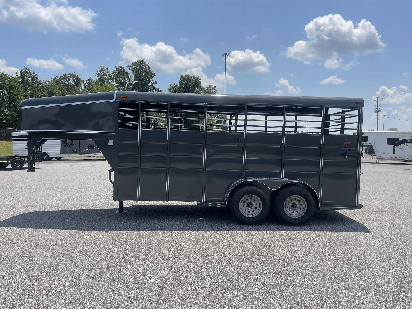 New 2024 CALICO TRAILERS 16x6x7' GN Stock / Stock Combo Trailer