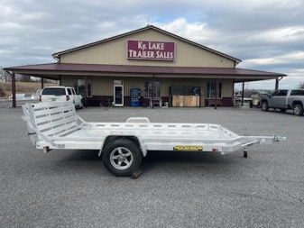 New 2025 Aluma 7712H-S-BT Utility Trailer