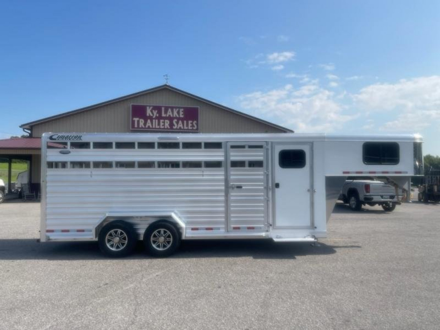 New 2024 Cimarron Trailers LONESTAR 20' -STOCK-COMBO Stock / Stock Combo Trailer
