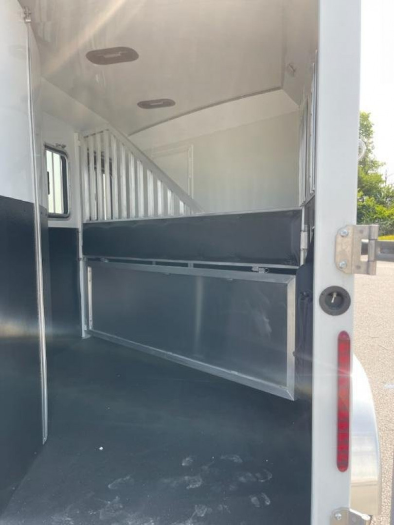 New 2024 Bison Trailers 7208 RANGER N/S Horse Trailer