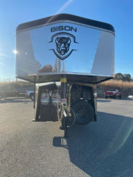 New 2024 Bison Trailers 7208 RANGER N/S Horse Trailer