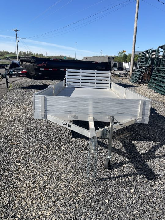 New 2023 Aluma 8114S-R-BT-SR Utility Trailer